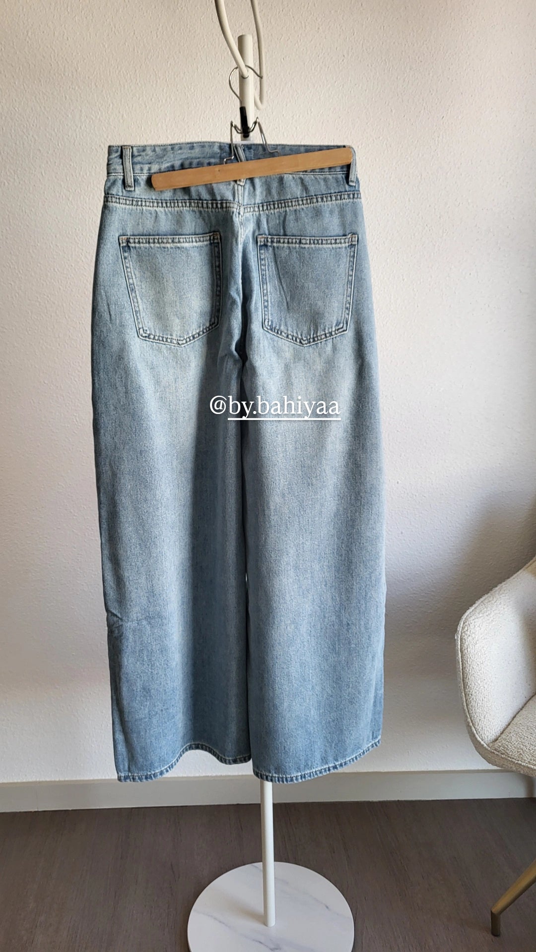 Jean large oversize femme – Confortable et tendance | By Bahiyaa