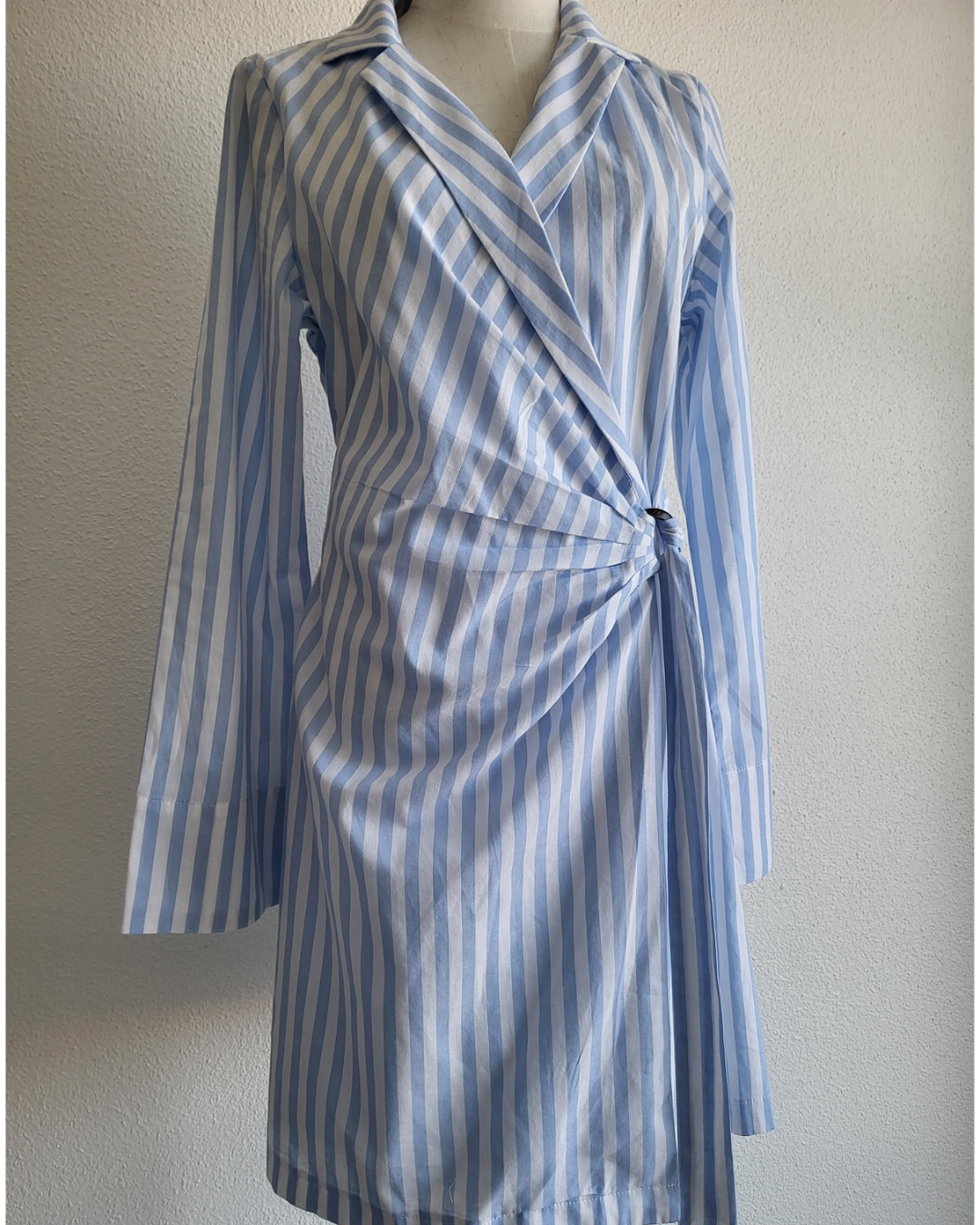 Chemise Robe à Rayures