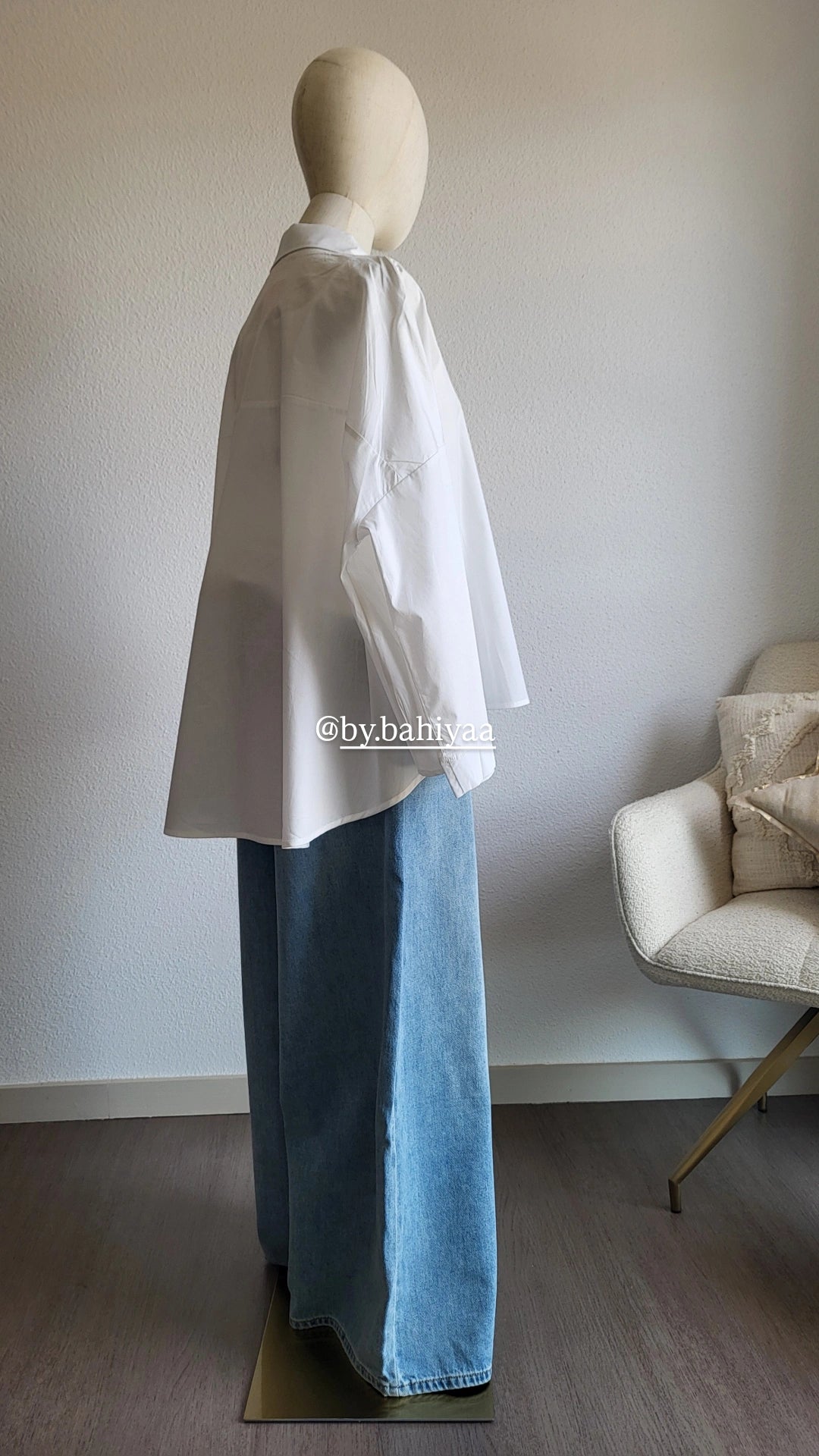 Jean large oversize femme – Confortable et tendance | By Bahiyaa