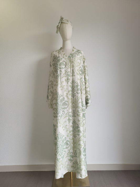 Robe Alabaya verte