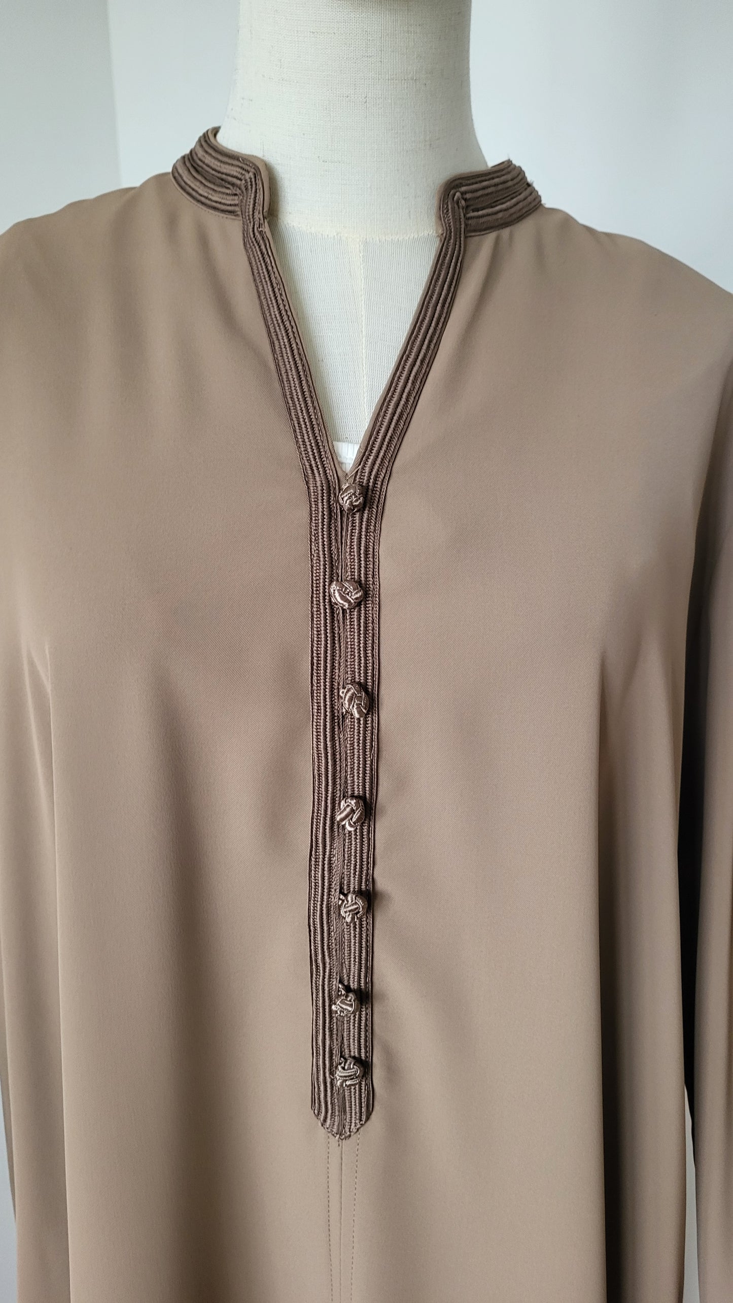 Robe Abaya brodée